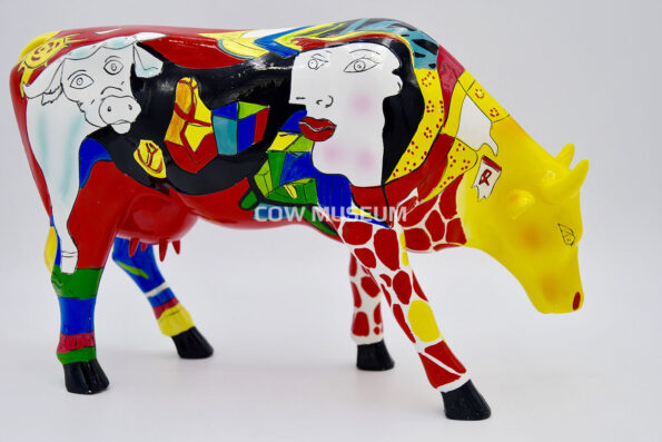 Hommage to Picowso's African Period Cow