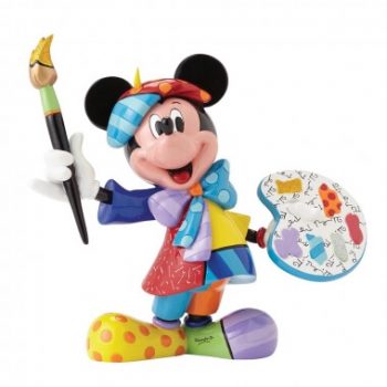 Mickey Mouse Painter Figurine