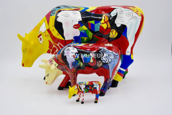 Hommage to Picowso's African Period Cow XXL