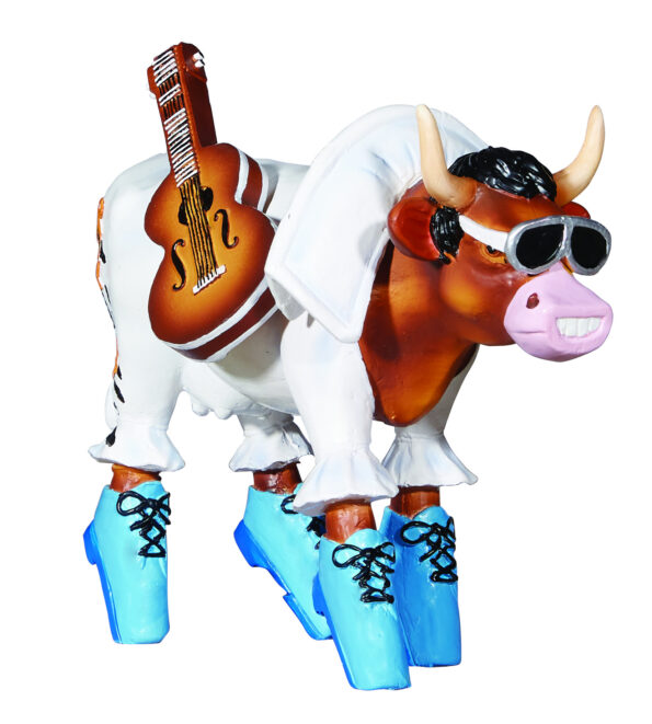 Rock 'n Roll (Medium resin) -Cow parade collection Rock 'n Roll (Medium resin) -Cow parade collection
