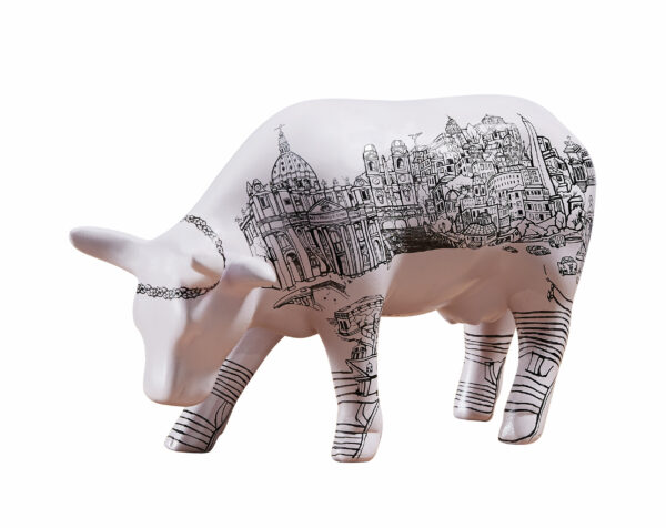 Roma Cow (medium ceramic) 2