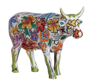 Vaca Floral (large) 2
