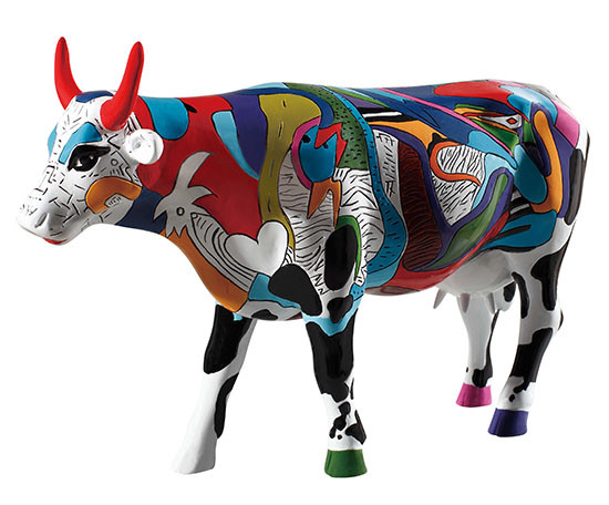 Ziv's Udderly Cool Cow (large) 2