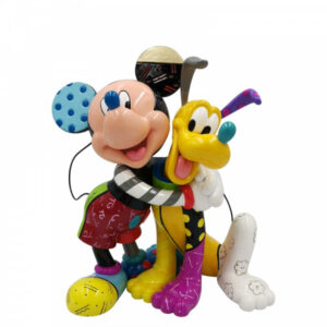 Mickey and Pluto Figurine