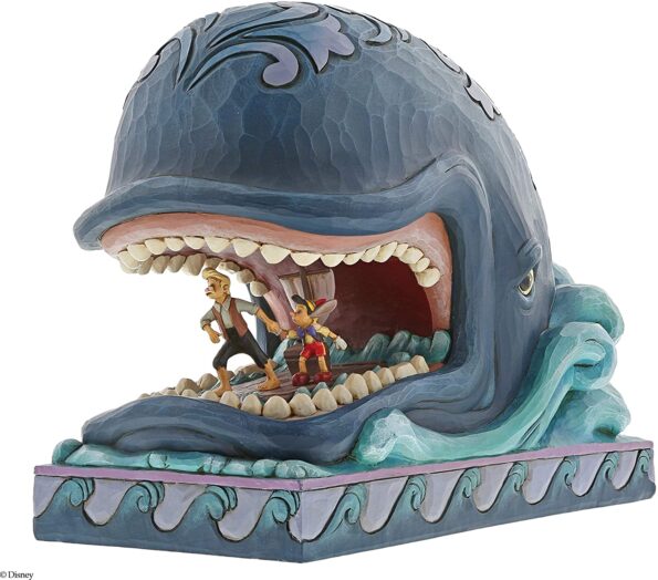 Disney Traditions A Whale of a Whale (Monstro with Geppetto and Pinocchio) -