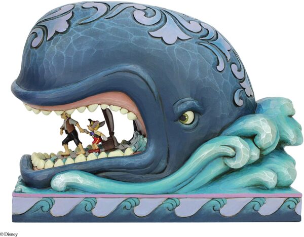 Disney Traditions A Whale of a Whale (Monstro with Geppetto and Pinocchio) 5
