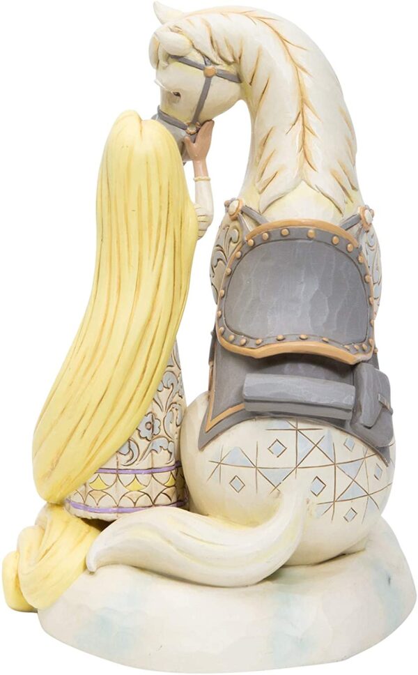Disney Traditions Innocent Ingenue (Rapunzel White Woodland Figurine) 3