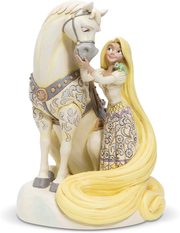 Disney Traditions Innocent Ingenue (Rapunzel White Woodland Figurine)