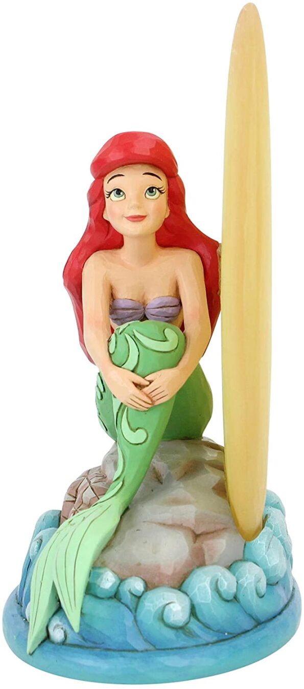 Disney Traditions Mermaid by Moonlight (Ariel with Light up Moon Figurine) 4