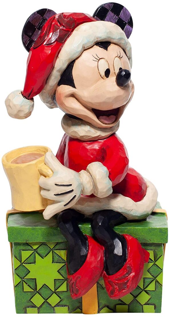 Disney Traditions Minnie Mouse with Hot Chocolate Figurine 4
