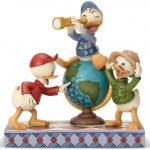 Disney Traditions Navigating Nephews (Huey, Dewie and Louie Figurine)