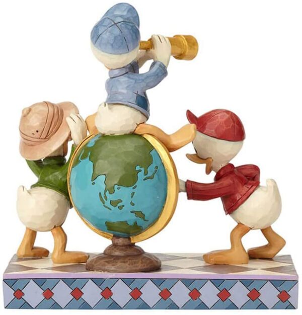 Disney Traditions Navigating Nephews (Huey, Dewie and Louie Figurine) 4