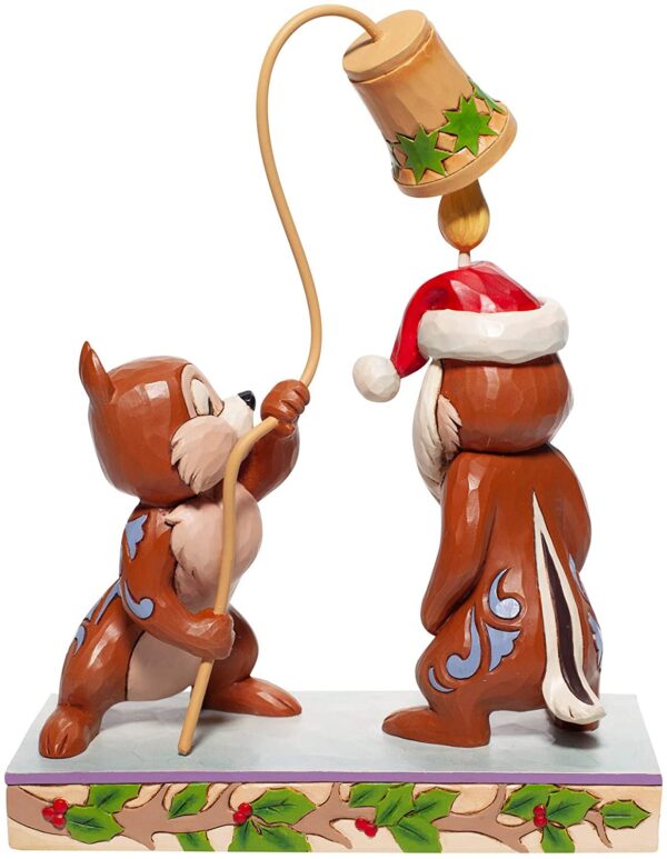 Disney Traditions Snuff Said (Christmas Chip 'n Dale Figurine) 2