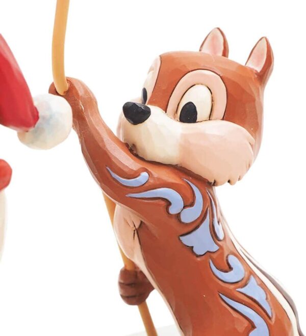 Disney Traditions Snuff Said (Christmas Chip 'n Dale Figurine) 6
