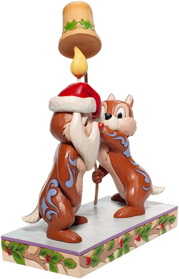 Disney Traditions Snuff Said (Christmas Chip 'n Dale Figurine) 8