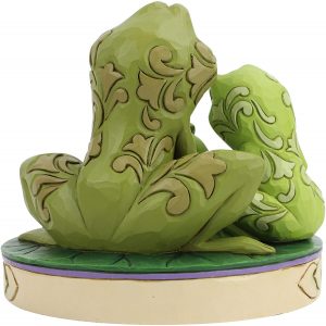 Amorous Amphibians (Tiana and Naveen as Frogs Figurine) 2