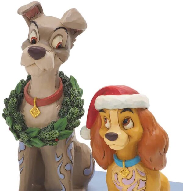 Disney Traditionele Decked out Dogs (Lady and the Tramp Figurine) 7