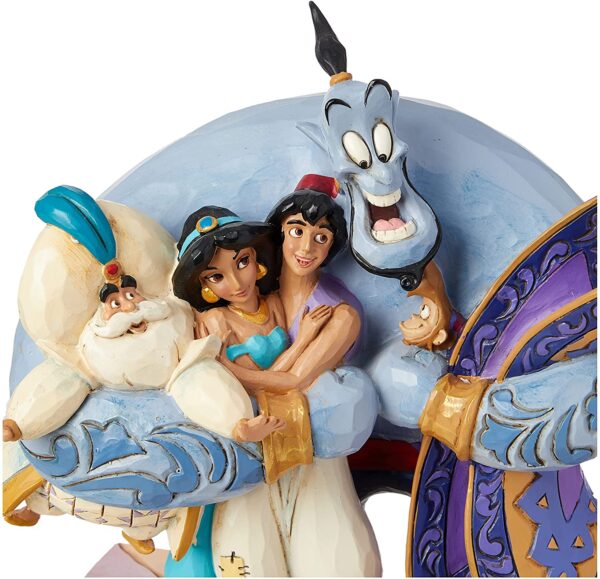 Disney Traditions Group Hug! (Aladdin Figurine) 2