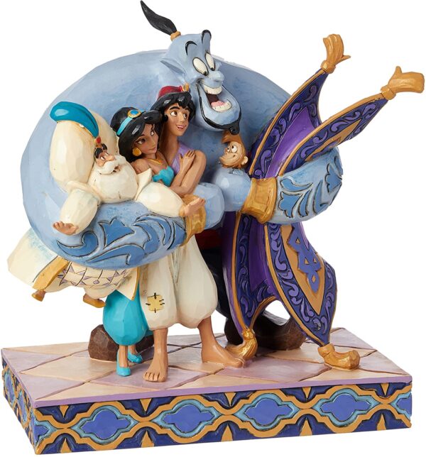 Disney Traditions Group Hug! (Aladdin Figurine)