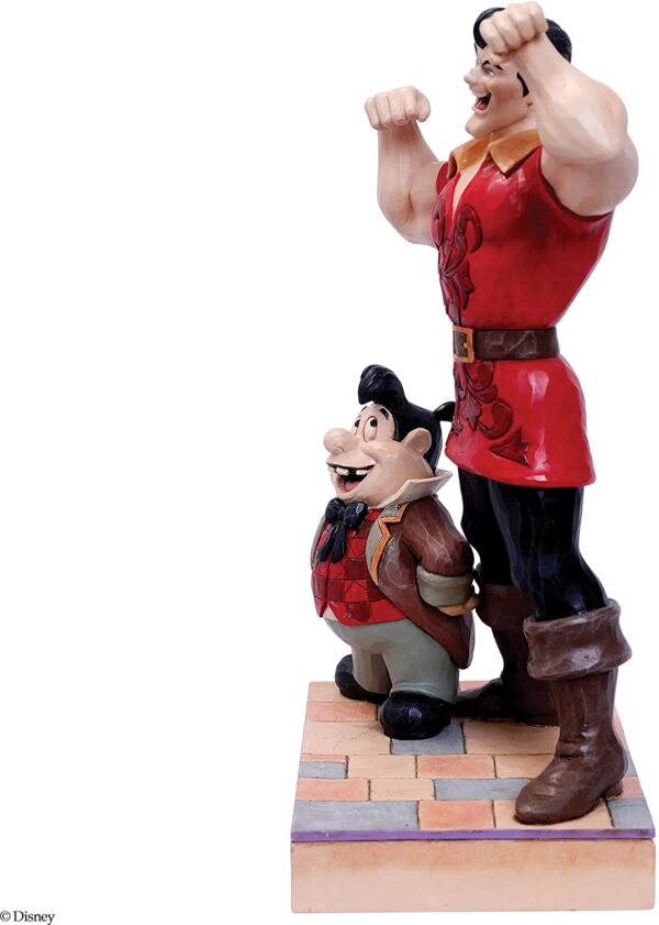 Disney Traditions Muscle-Bound Menace (Gaston and Lefou Figurine) 2