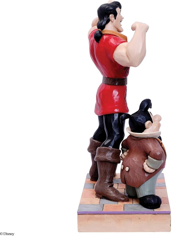 Disney Traditions Muscle-Bound Menace (Gaston and Lefou Figurine) 3