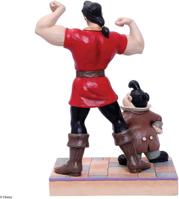 Disney Traditions Muscle-Bound Menace (Gaston and Lefou Figurine) 4