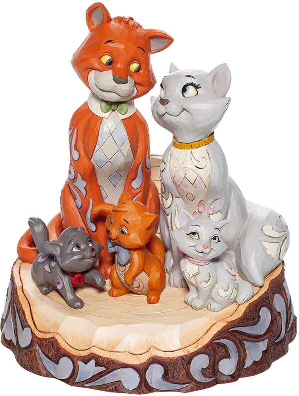 Disney Traditions Pride and Joy (Carved by Heart Aristocats Figurine) 2