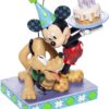 Happy Birthday Pal (Pluto and Mickey Birthday Figurine) 4