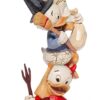 Teetering Trick-or-Treaters (Stacked Huey, Dewey and Louie F 2