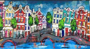 Dutch canal houses