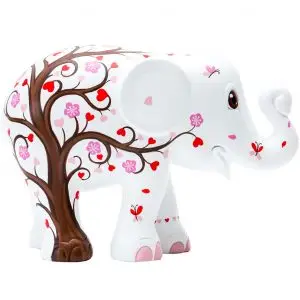 Blossoming tree of love 15 cm figurine